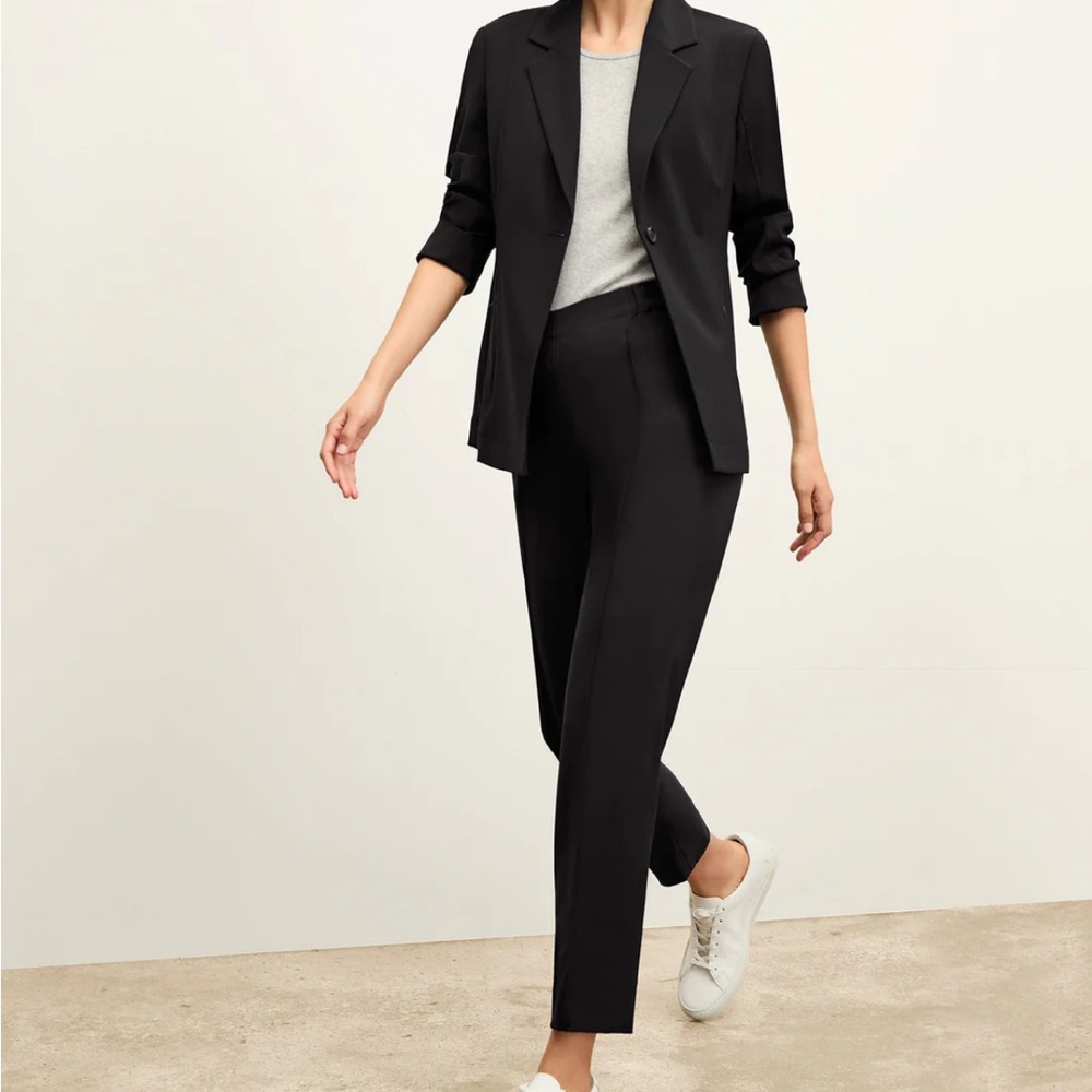M.M. Lafleur The Colby Pant - Origami Tech Black Women's Size 0